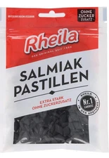 "RHEILA SALMIAK PASTILLEN" Licorice Made in Germany 4 Bags=360gr FREE SHIPPING