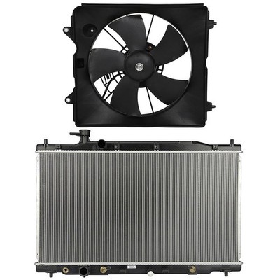 Electric Radiator Cooling Fan Kit For Honda CR-V 2007 2008 2009