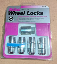 Mcgard 24210 Chrome Wheel Locks 14mm 1.5 Thread Cone Seat