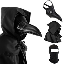 Halloween Plague Doctor Mask, Plague Doctor Costume, Scary Halloween Mask