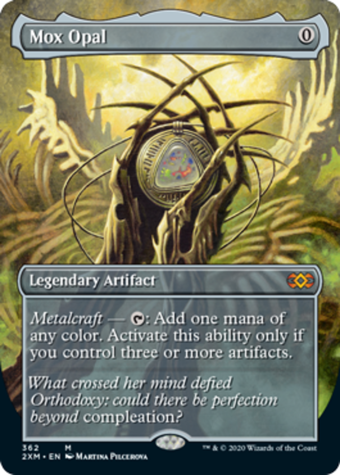 Mint/Near-Mint, English - 1 x MTG Mox Opal - Foil - Borderless