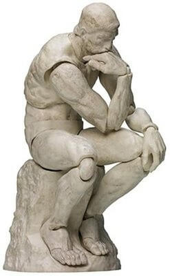 Figma Table Museum: The Thinker [Gipsversion] FREEing Actionfigur Japan