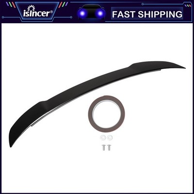 Rear Spoiler Wing For 2015-2022 Dodge Charger SRT SXT Hellcat Style Gloss Black