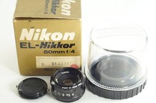 Nikon EL-Nikkor 50mm F4 Enlarger Lens M39 Very Clean Used
