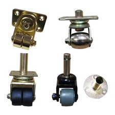 Piano Wheel Universal Stem Caster Wear Resistant Metal Piano Repair Part Heavy