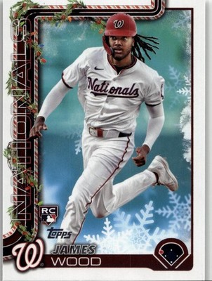2025 Topps Holiday #H94 James Wood