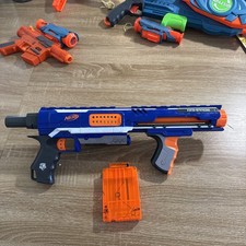NERF N-Strike Elite Rampage Dart Blaster with Clip TESTED  Works