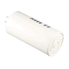 92x44mm Capacitor White 35uF 450V AC for Air Compressor Water Pump 50/60Hz