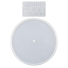 Resin Cast Clock Mold Silicone Epoxy Casting Clock Mold Handmade DIY Roman Numer