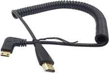 Angle 90 Degree Right Mini HDMI to HDMI, Right Angled Mini-Hdmi Male to HD MI Ma