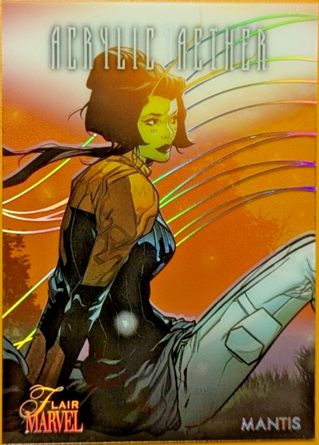 2023 Upper Deck Marvel Flair #AA16 Mantis Acrylic Aether c