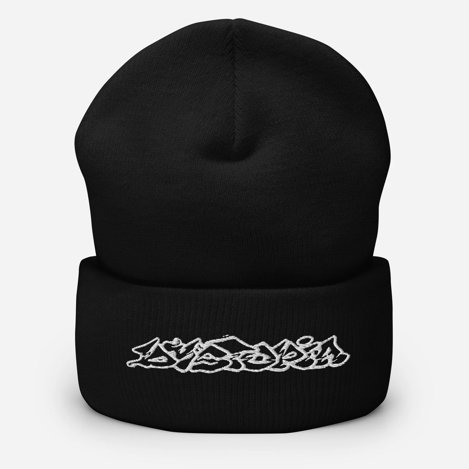 Dystopia Sludge band music embroidered Cuffed Beanie