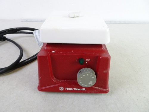 Fisher Scientific 11-500-4S Agitatore magnetico 4" x 4" con barra di agitazione - Funziona benissimo - Foto 1 di 8