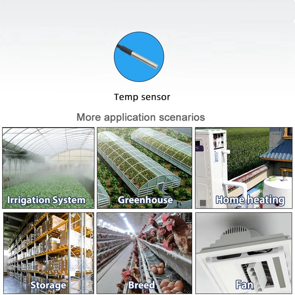 MHCOZY Tuya Zigbee Temperature & Humidity Sensor With 4-Channel Relay Switch - Smart Home Controller For Alexa/Google Home