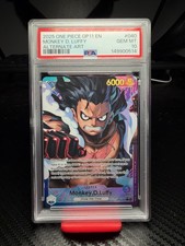 25+ Monkey.D.Luffy (040) (Alternate Art) OP11-040 A Fist of Divine