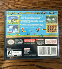 New Super Mario Bros Nintendo DS • NTR-A2DE-USA • Game + Case • No Manual