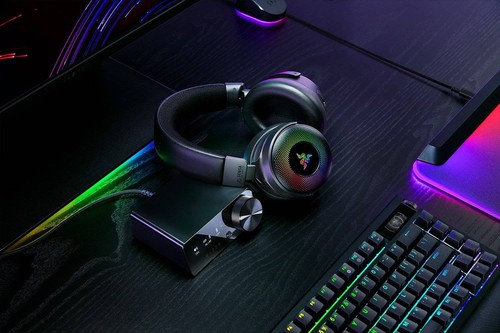 Razer Kraken V4 Pro, Verkabelt & Kabellos, Gaming, 20 - 28000 Hz, 397 g, Kop - Photo 3/8