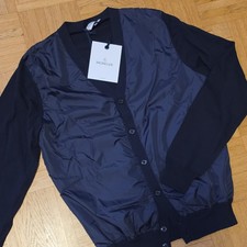 Moncler Herren Cardigan Strickjacke Wolle V-A...