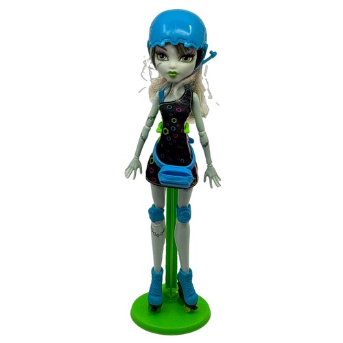 Monster High Skultimate Roller Maze Frankie Stein Doll W/Stand
