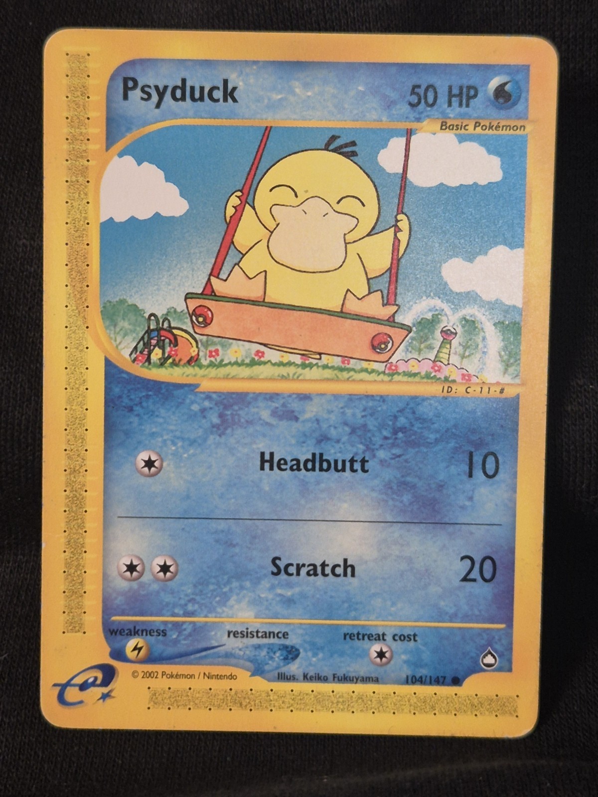 Pokémon Psyduck 104/147 Aquapolis English
