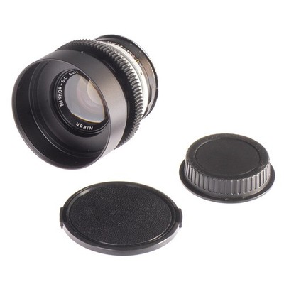 Nikon Nikkor-S.C Auto 50mm F1.4 Cine Mod Objektiv mit anamorphem Bokeh für Ca...