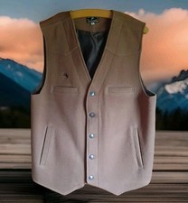 Wyoming Traders Wollweste, Cowboyweste, Schurwolle, Größe L, NP um 100,00 €