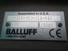 BALLUFF BNS-519-D03-D16-062-10 LIMIT SWITCH UNMP