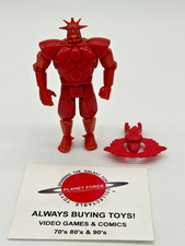 1986 Mon Star w/ Sky Shadow Complete Vintage Silverhawks Kenner Figure