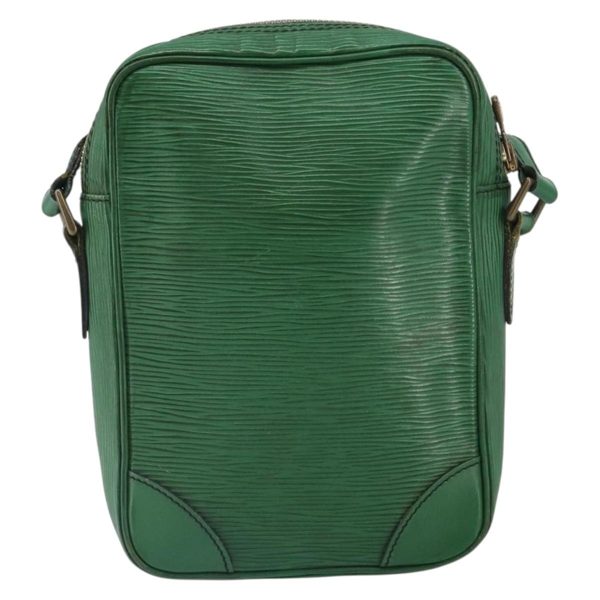 Authentic Louis Vuitton Epi Danube Green Shoulder Bag M45634 image 2