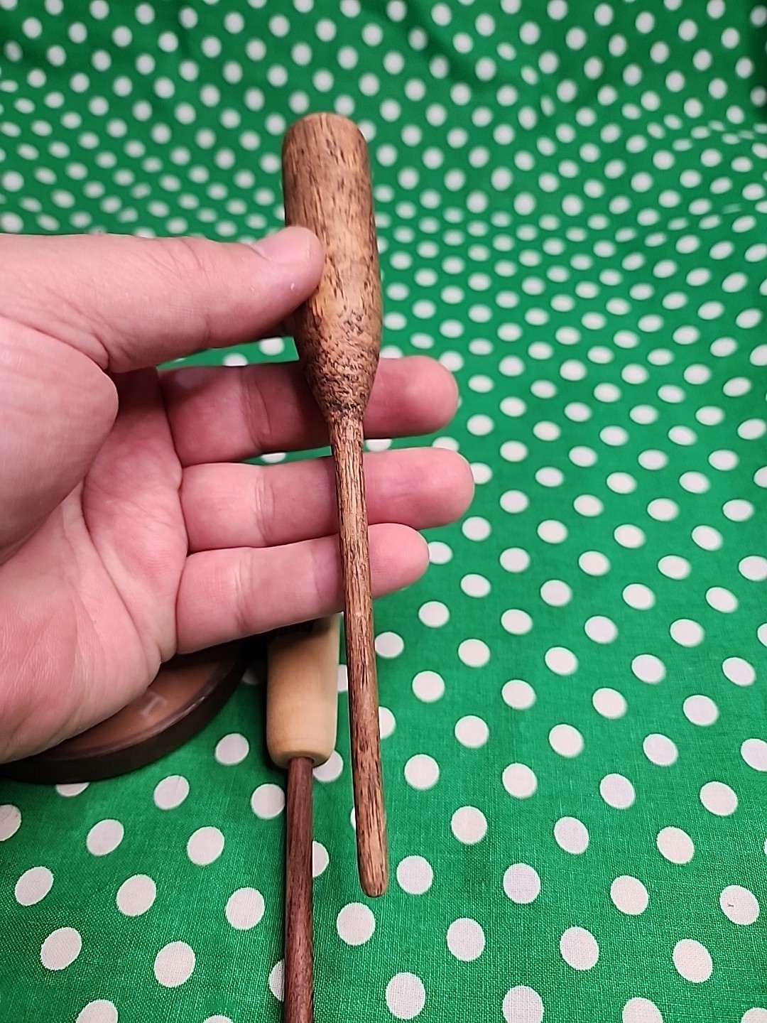 VINTAGE HS STRUT CAMO COPPET POT GLASS CALL FRICTION POT CALL MAGIC WAND STRIKER