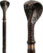 Handmade Wooden Walking Cane   Ergonomic Comfort Grip, Stylish Design   Durable