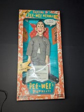 VINTAGE 17" Talking Pee-Wee Herman Doll PEE-WEE'S PLAYHOUSE Matchbox 1987 VINTAGE 17" Talking Pee-Wee Herman Doll PEE-WEE'S PLAYHOUSE Matchbox 1987
