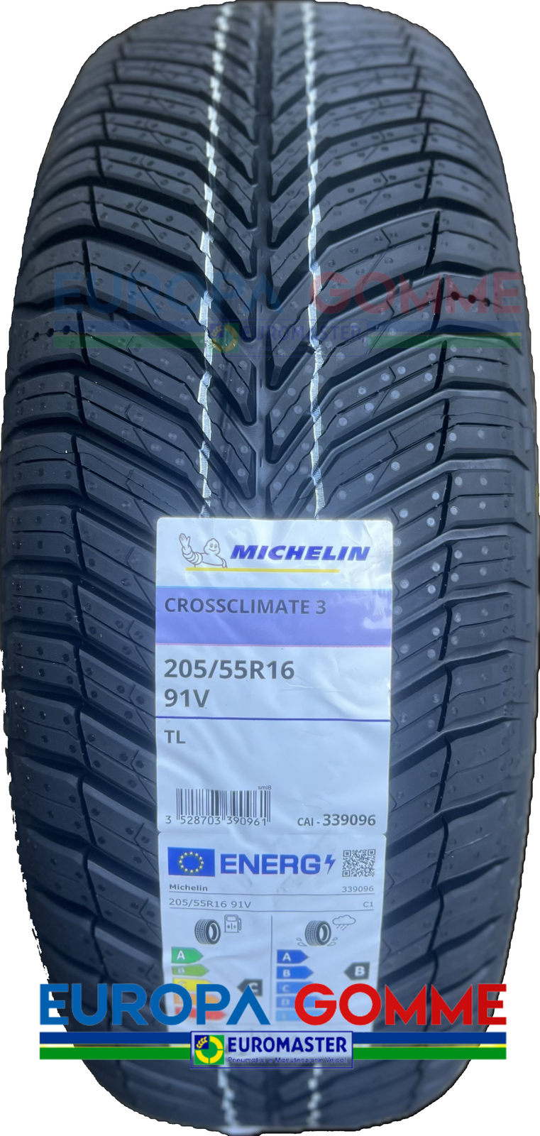 PNEUMATICI MICHELIN 205/55 R16 91V CROSSCLIMATE 3 DOT/ANNO 2025 GOMME 4 STAGIONI