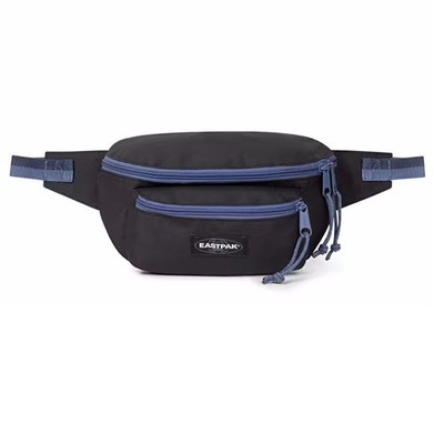 Eastpak Large Doggy Bag B0Q Contrast Black Blue