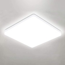 25W 6000K LED Flush Mount Ceiling Light Fixture Ultra Slim, 12inch Waterproof...