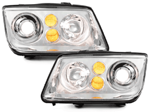 Forlygter for VW BORA 98-05 Chrome Gratis forsendelse LPVWG0WM XINO US - Bild 6 von 11