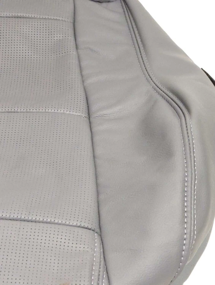 New OEM genuine Honda RH Front Lower Leather Seat Cover 2004-2006 Acura MDX Grey - Image 3 of 4