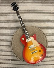 2014 Epiphone Les Paul Standard Pro Red Orange Sunburst Finish
