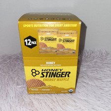 Honey Stinger Organic Energy Waffle Box Pack, Honey 12 ct. FREE SHIPPING