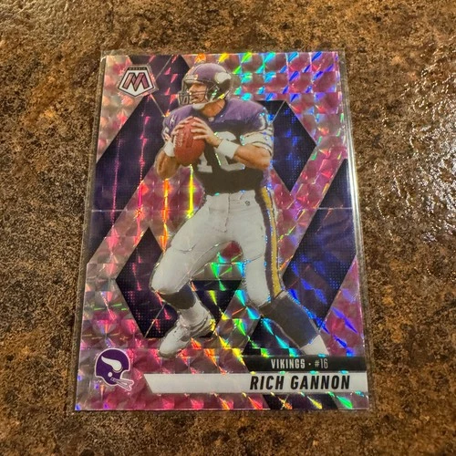 2025 Panini Mosaic Football Camo Pink Rich Gannon #225