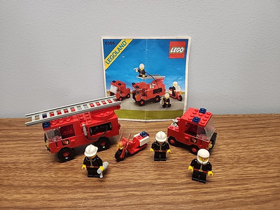 LEGO Town Set Fire & And Rescue Squad (6366) ~ Complete w/ Manual & Minifigures