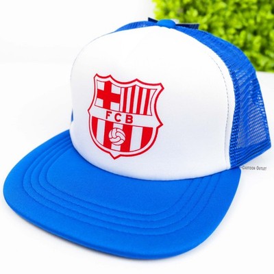 FC Barcelona Barca FCB Soccer SnapBack Hat Cap Adult Red Blue