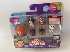 Adopt Me Perfect Pups Mini Figure Set with Mystery Pet 6 Pack