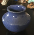 Vintage Frankoma Royal Blue Ada Clay Vase