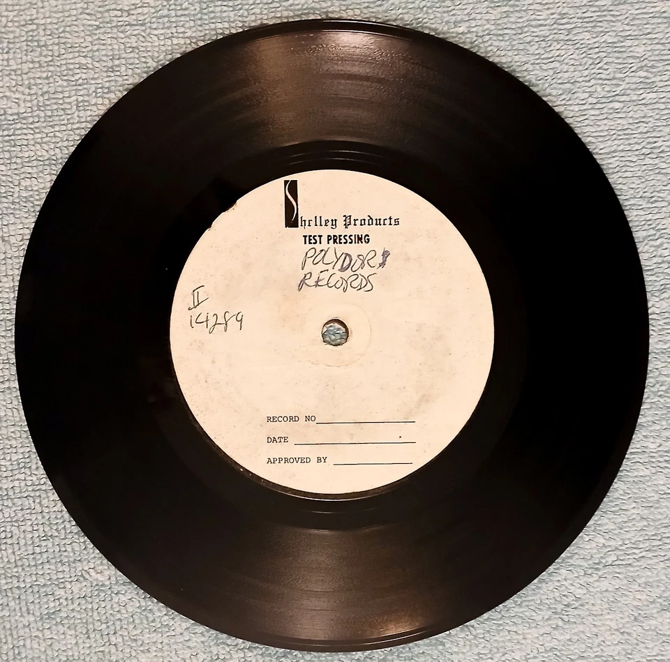 1975 Atlanta Rhythm Section - Crazy - Polydor PD 14289 TEST PRESSING Rock 7" NM- - Image 3 of 3