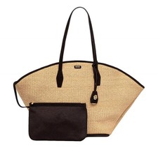 BOSS Sac Femme Tote Bag En Raffia NUMAH MAXI Tote RF 50563844 Couleur Beige