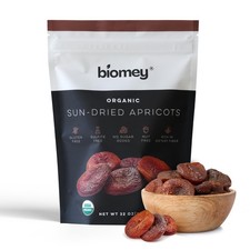 Organic Certified 2 LB Sun-Dried Unsulphured Turkish Apricots - Soft  Juicy ...