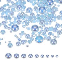 1000 StüCk 2-10Mm Perlenmix, Hellblau AB FüR Schmuck