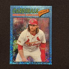 🪶BRENDAN DONOVAN 2026 Topps Heritage #95 Light Blue Sparkle Refractor