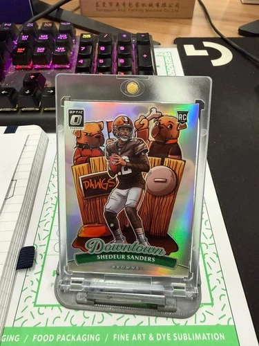 2025 Panini Optic Shedeur Sanders Downtown #17 (RC) SSP Case Hit!